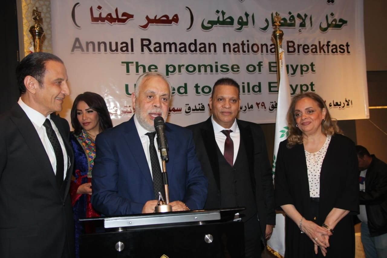 مصر حلمنا شعار هيئة الشبان العالمية في حفل الإفطار السنوي